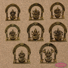 Brass Ashtalakshmi Set Wall Hanging