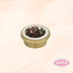 Brass Maha Periyava Kumkum / Sindoor Box