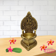 Brass Kamatchi Amman Vilakku / Deepam