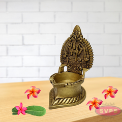 Brass Kamatchi Amman Vilakku / Deepam