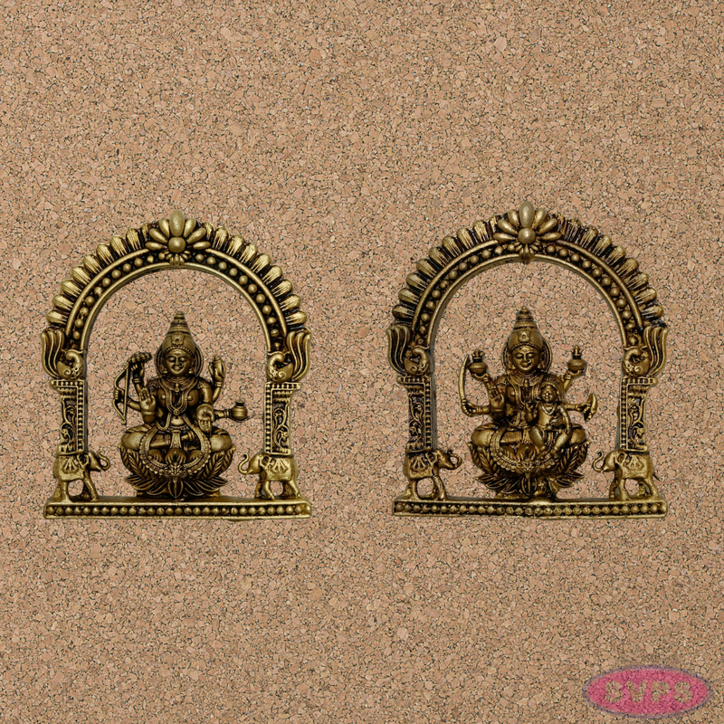 Brass Ashtalakshmi Set Wall Hanging