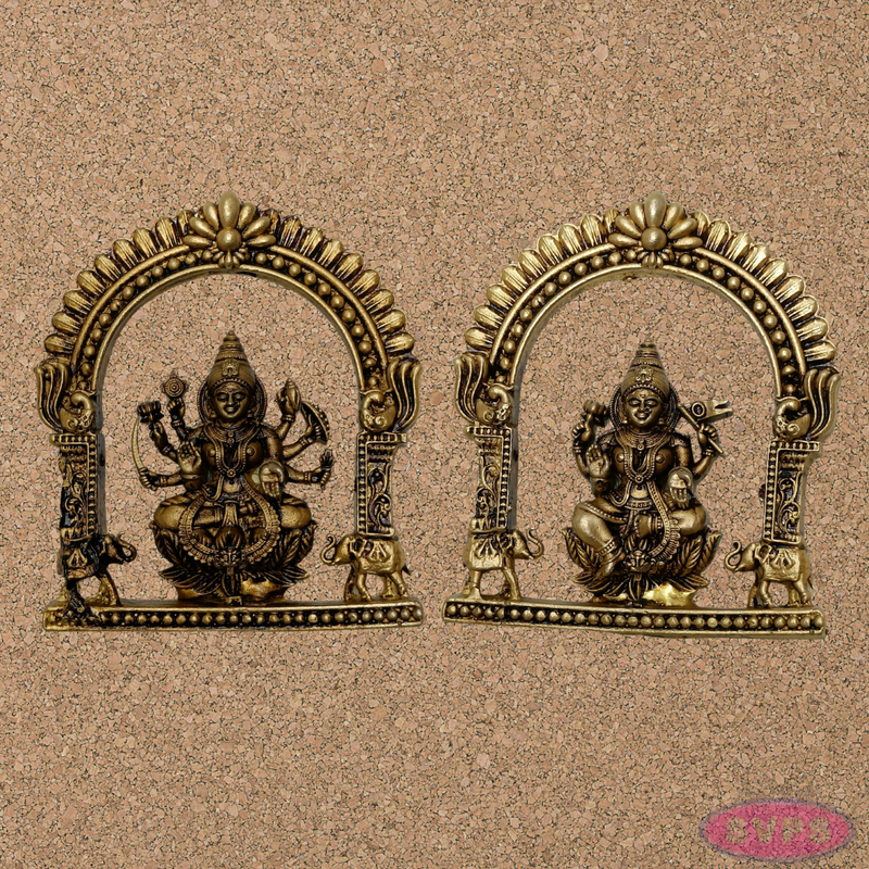 Brass Ashtalakshmi Set Wall Hanging