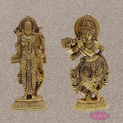 Brass Dasavatharam Set Wall Decor
