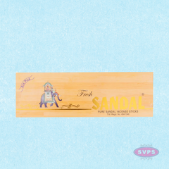 Fresh Sandal Pure Sandalwood Incense Sticks – Eco Pack Agarbatti for Pooja & Meditation-50 GM