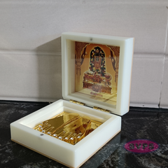 Ayodhya Ram Lala Small Size Padhuka Box