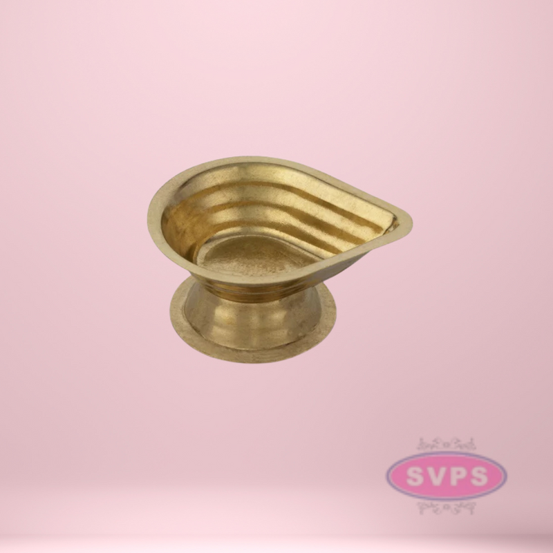 Brass Agal Vilakku / Lamp With Base For Pooja