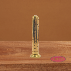 Brass Agarbatti Holder / Dhoop  Holder With Ash Collector / 11 Inches