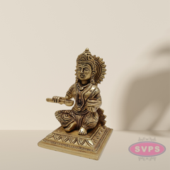Brass Annapurani Devi Statue  6 Inches