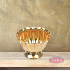 Brass Chandhan / Kumkum / Turmeric / Sandal / Haldi Bowl
