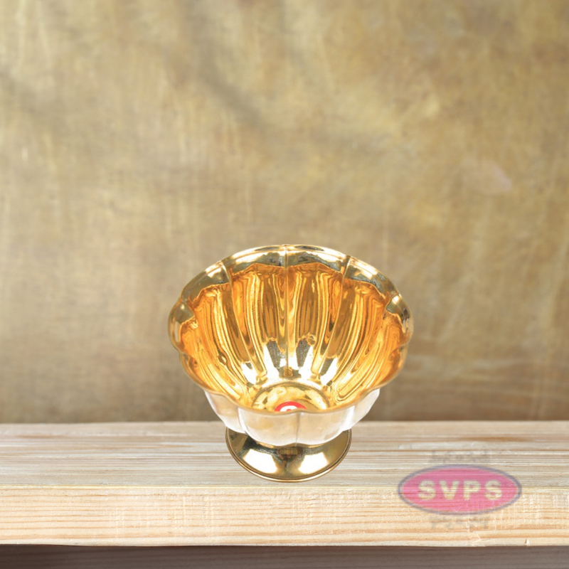 Brass Chandhan / Kumkum / Turmeric / Sandal / Haldi Bowl