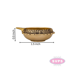 Brass Kubera Diya / Lamp For Pooja