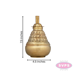 Brass Kumba Deepam / Kumba Aarti For Pooja / 7.5 Inches