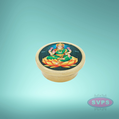 Brass Lakshmi Kumkum / Sindoor Box