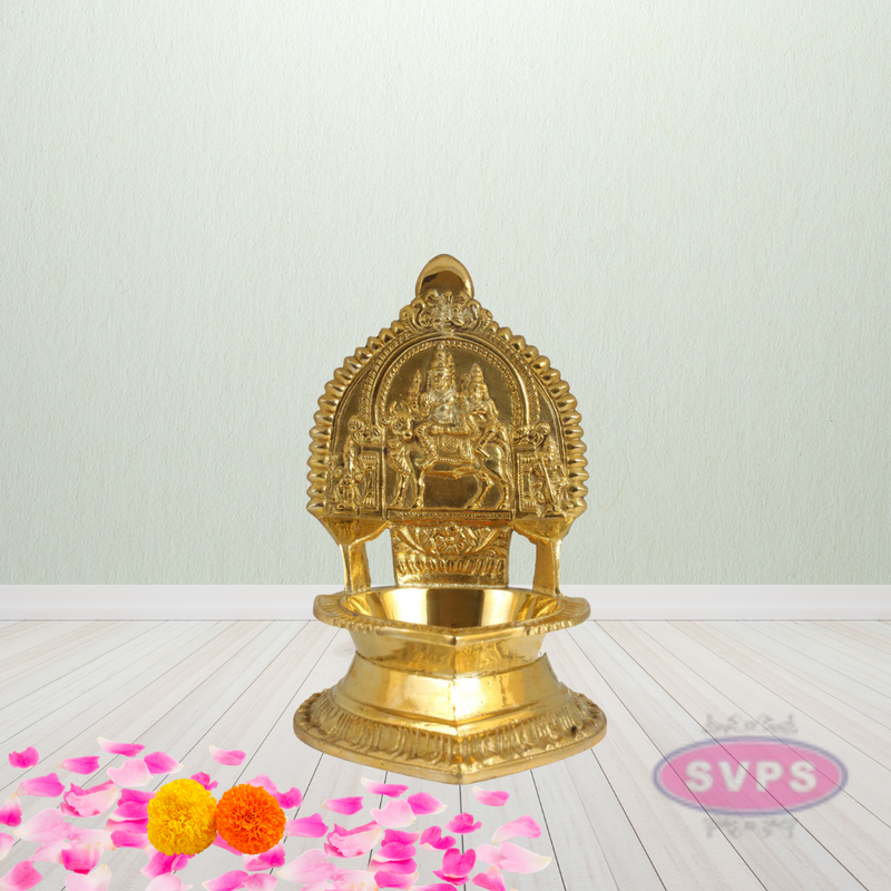Brass Lord Pradosha Murthy (Shiva) vilakku / Lamp
