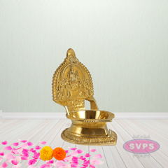 Brass Lord Pradosha Murthy (Shiva) vilakku / Lamp