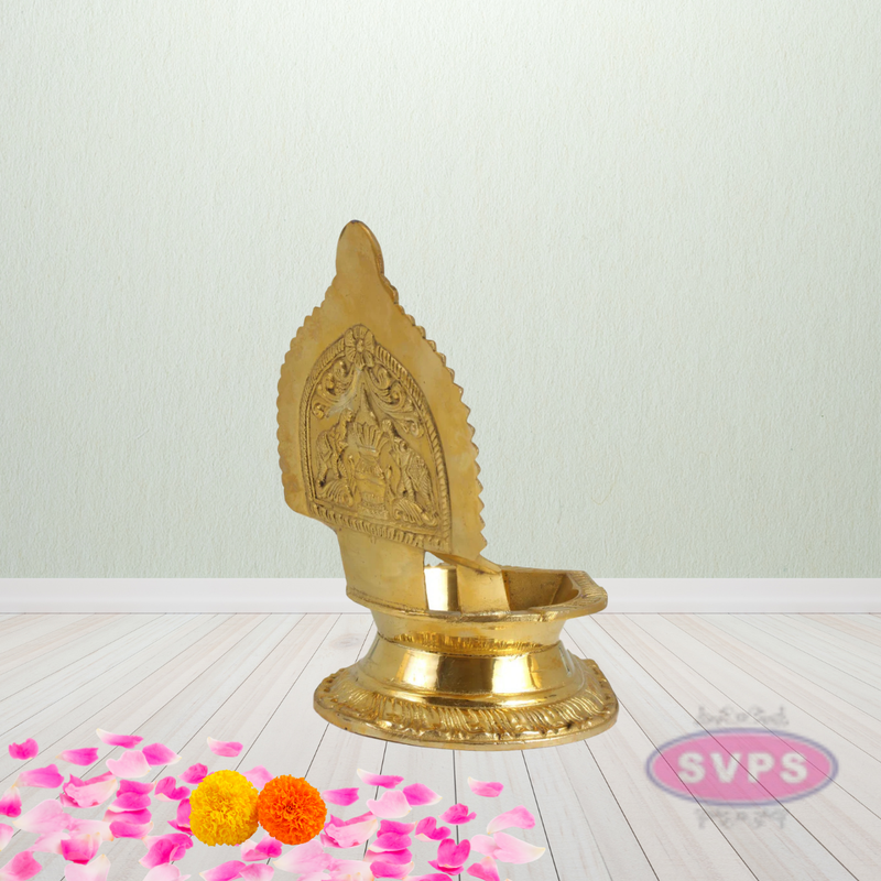 Brass Lord Pradosha Murthy (Shiva) vilakku / Lamp