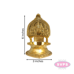 Brass Lord Pradosha Murthy (Shiva) vilakku / Lamp