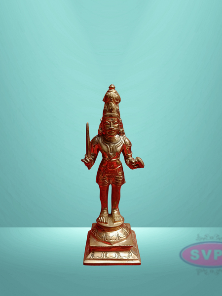 Panchalogam Madurai Veeran Standing Idol