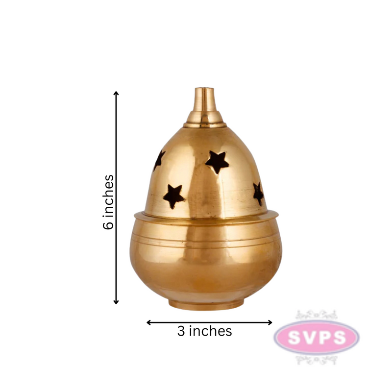 Brass Nanda Deepam For Pooja