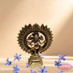 Brass Nataraja Statue / Dancing Shiva Sculpture