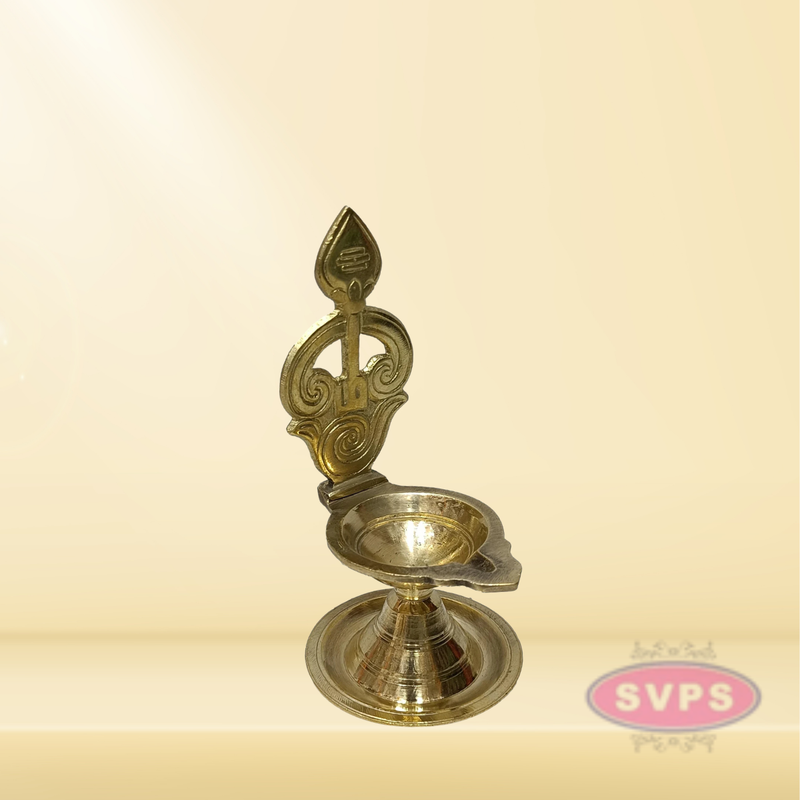 Brass Om Deepam / Om Vel Vilakku / Om Vilaku / Murugar Vilakku