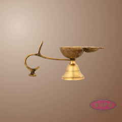 Brass Panch / Five Face Aarti For Pooja