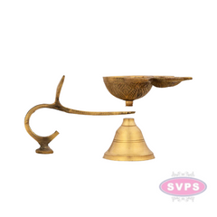 Brass Panch / Five Face Aarti For Pooja