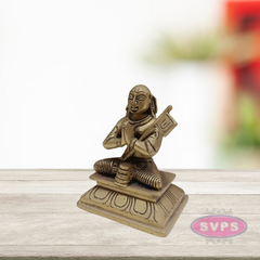 Brass Ramanujar / Ramanujacharya Statue / 5 inches
