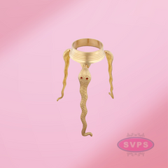 Brass Snake Design Naag Jalabhishek Stand
