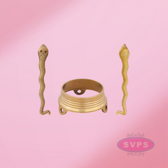 Brass Snake Design Naag Jalabhishek Stand