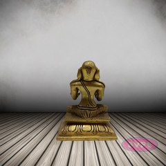 Brass Swami Desikan Statue / 5 Inches