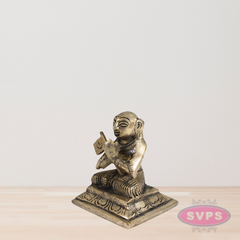 Brass Swami Ramanujar Idol / 2.5 Inches Height
