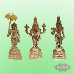Brass Vishnu Dashavatara Set / 10 Inches
