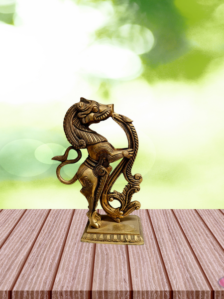Brass Yalli / 9 inches/Home Decor
