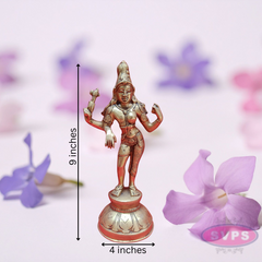 Brass Antique Ardhanirshvara Statue