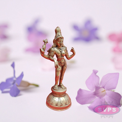 Brass Antique Ardhanirshvara Statue