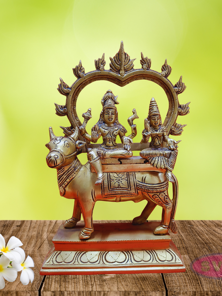 Brass Pradosha Moorthy On Nandi