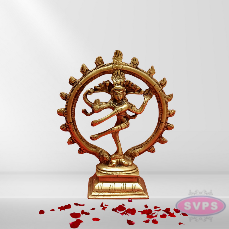 Brass Shiv Nataraja Idol