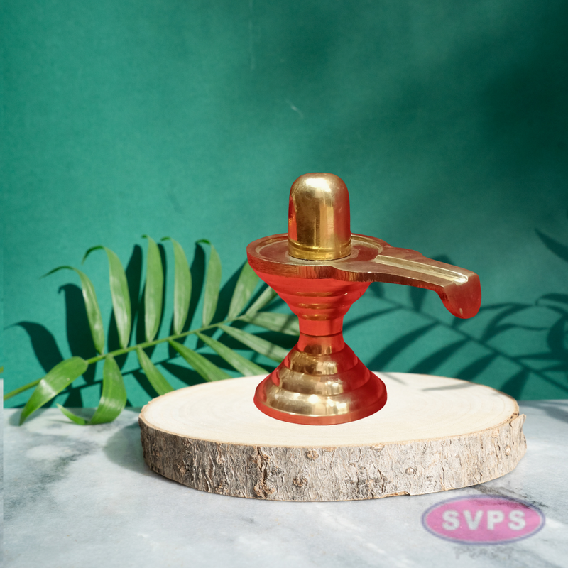 Brass Shiva Lingam Small Size