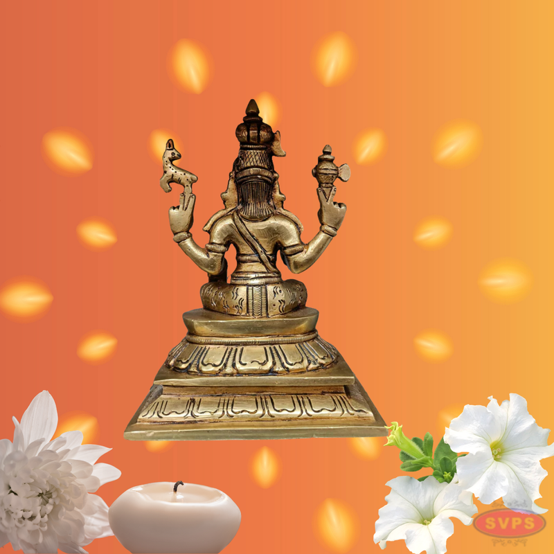 Brass Shivan Parvathi Idols/ Home Altar