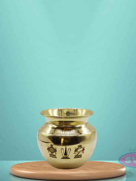 Brass Sombu Thiruman Sangu Chakram / 250 ml