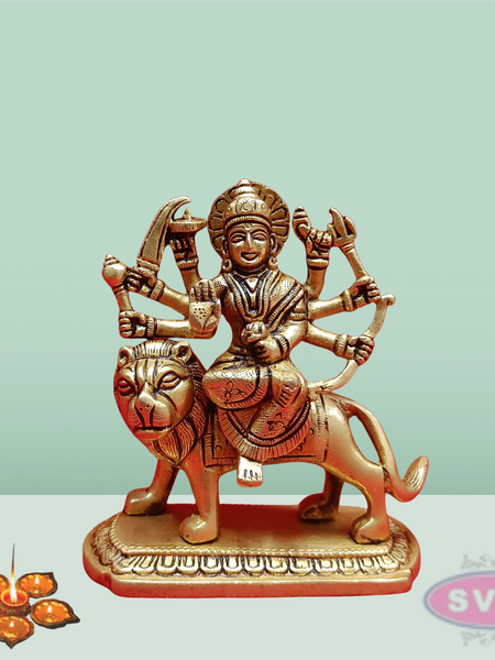 Brass Sri Durga Devi Statue