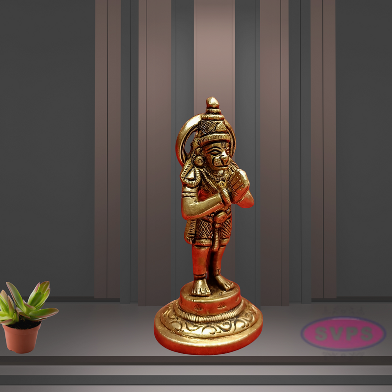 Brass Sri Ramar Bakthan Hanuman