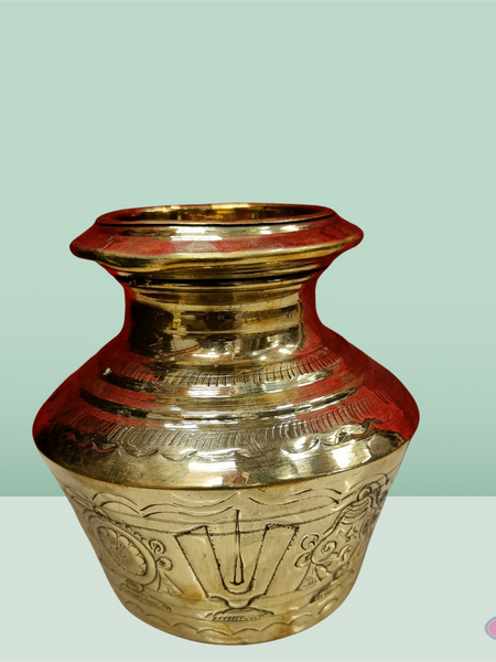 Brass Thenkalai Tiruman Naamam Sangu Chakra Kudam