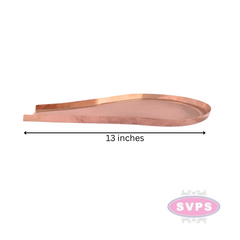 Copper Abhisheka Plate / Tray For Pooja