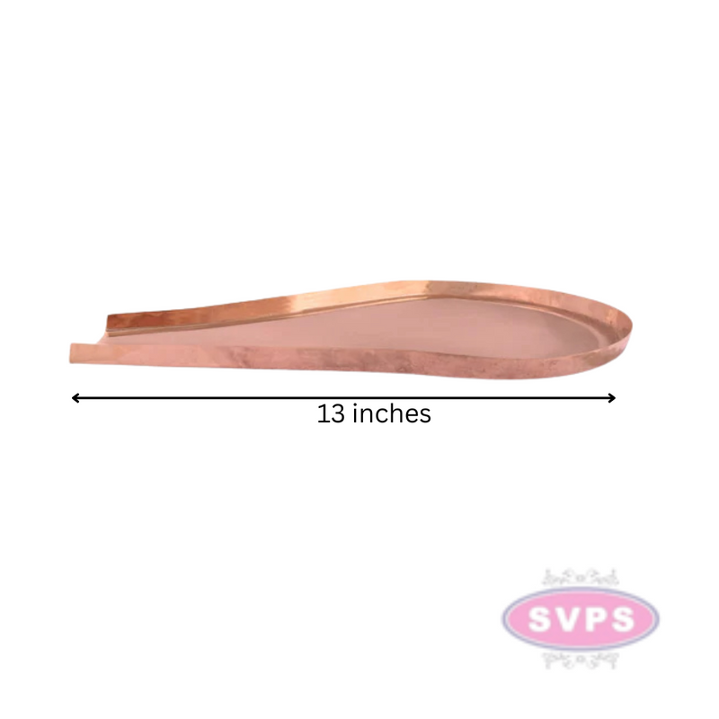 Copper Abhisheka Plate / Tray For Pooja