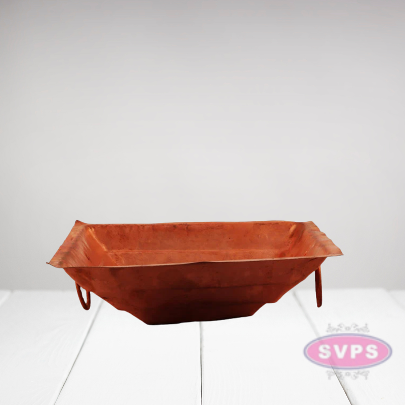 Copper Havan Kund / Kawan Kund With Handle
