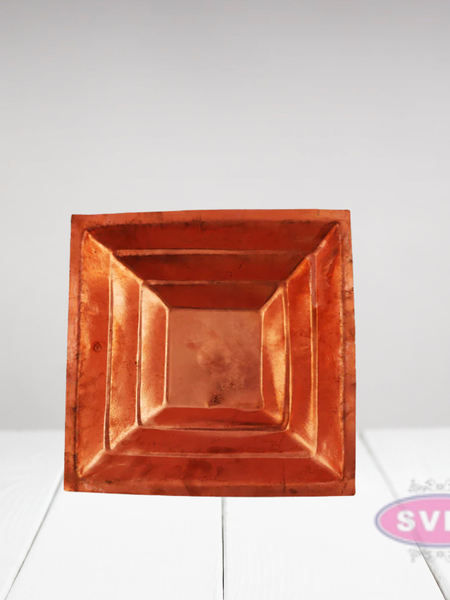 Copper Havan Kund / Kawan Kund With Handle