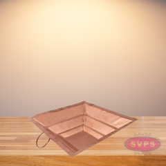Copper Havan Kund Stand With Handle