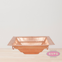 Copper Havan Kund With Handle